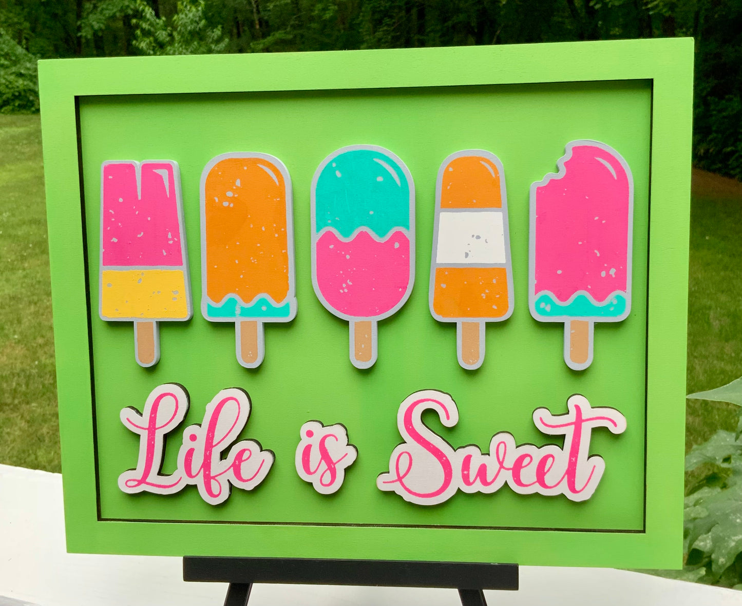 Life is Sweet Door Hanger