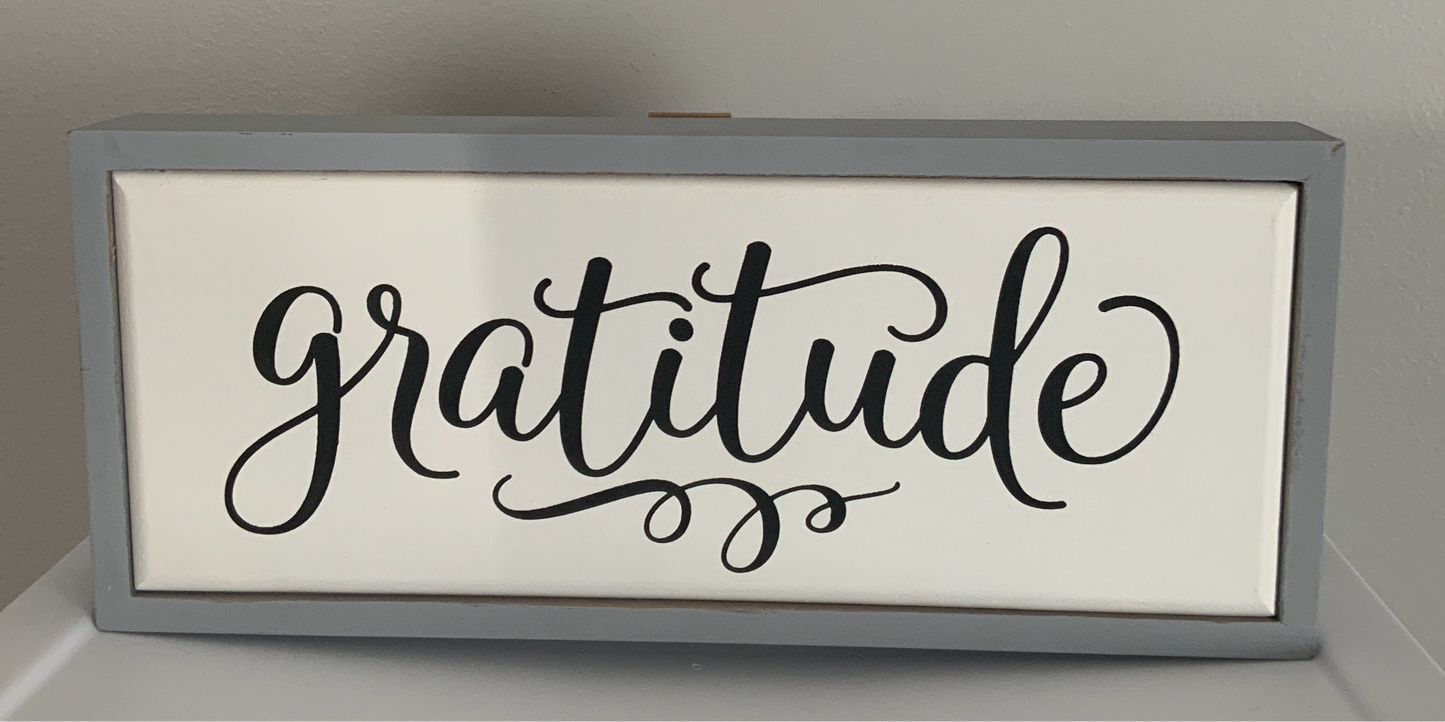 ‘Gratitude”